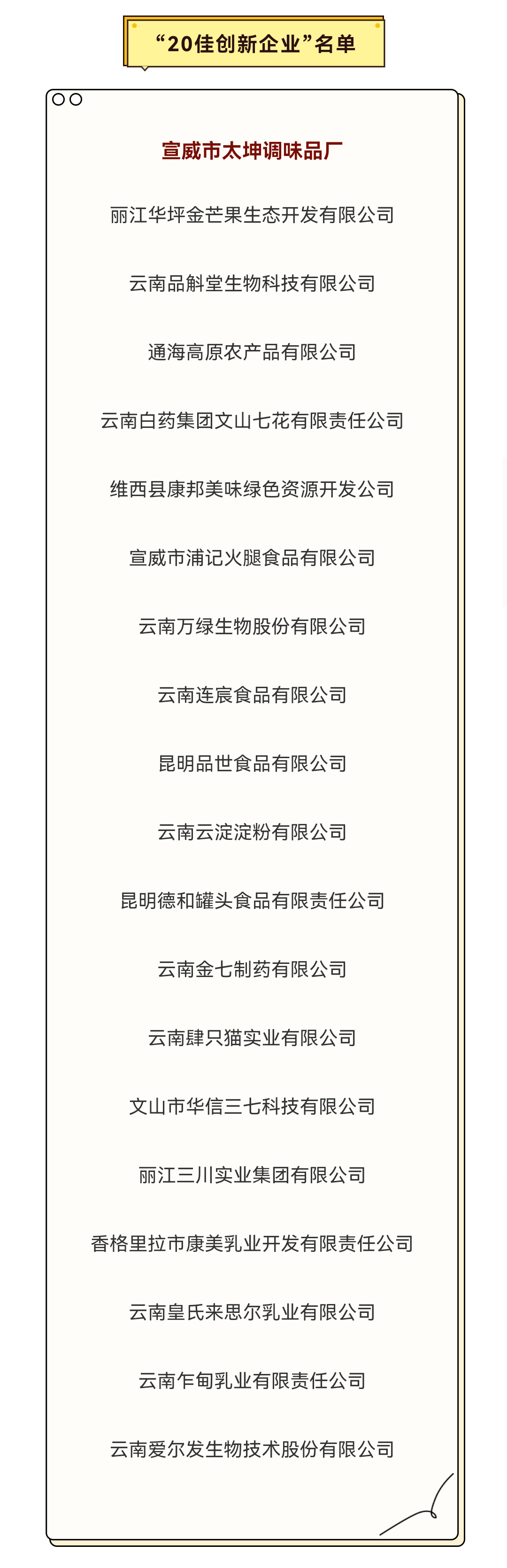 宣威市太坤调味品厂荣获2021年云南省绿色食品“20佳创新企业”_02.jpg